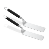 Set 2 spatole per piastra Weber