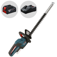 Bosch Professional GHE 18V-60 - Tagliasiepi a batteria 18V/4Ah - Lama da 60 cm