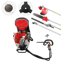 Kawasaki TJ 53EZ C COMBI - Decespugliatore a scoppio multifunzione a zaino - Asta Blue Bird