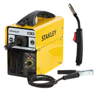 OUTLET - UTILIZZATO PER PROVA - STANLEY MIG 100 - Saldatrice Inverter (MIG) - Per la saldatura NO GAS