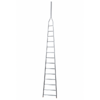 Scala agricola da potatura in alluminio S8000 14/1, 5mt, 14 gradini