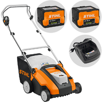 STIHL RLA 240 - Arieggiatore con 2 batterie AK 30 S - 2x 36V 5Ah