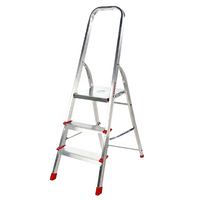 Scalandrino in alluminio con cavalletto Alice 3, 3 gradini, 1.27mt
