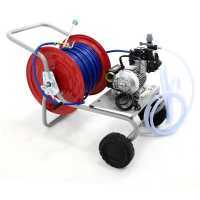 Kit motopompa irrorazione con carrello - Pompa Comet MC 20/20 con motore elettrico