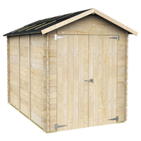 Alce Fiamma 178x273 - Casetta da giardino in legno - 178x273x226 cm