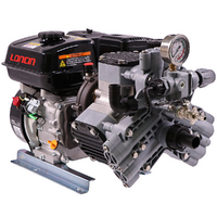 Comet MTP P40/20 BA (CE) - Motopompa irrorazione a scoppio - motore Loncin G200F  - versione per acidi e prodotti chimici