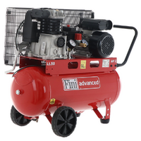 OUTLET - SENZA IMBALLO ORIGINALE - Fini Advanced MK 102-50-2M - Compressore aria elettrico monofase a cinghia - Motore 2 HP - 50 lt