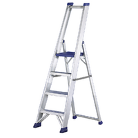 Svelt Regina, 4 gradini, 1.52 mt - Scalandrino in alluminio con cavalletto