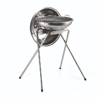 Ompagrill 485 Pro Inox 70480/Cover - Barbecue a carbone