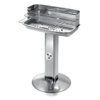 Ompagrill 60-40 Venus Inox - Barbecue a carbone