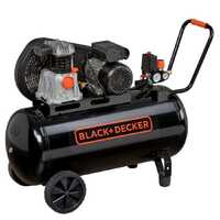 OUTLET - PICCOLI DIFETTI ESTETICI - Black &amp; Decker BD 220/50 2M - Compressore aria elettrico monofase a cinghia - Motore 2 HP - 50 lt