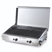 Ompagrill Double 4069/Cover/M - Plancha a gas con coperchio