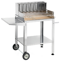 Ompagrill BetSteel 56690/X - Barbecue a legna e carbone