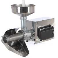 OUTLET - DA ESPOSIZIONE - Passapomodoro elettrico AE-SM5 - 1.5 Hp INOX con motore elettrico 230 V - 800 W