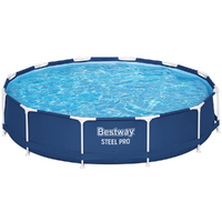 OUTLET - SENZA IMBALLO ORIGINALE - Bestway Steel Pro 56706 - Piscina Rotonda per 5-6 Persone