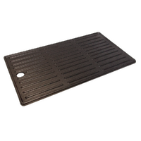 Piastra reversibile in ghisa Char-Broil - Per barbecue a due fuochi