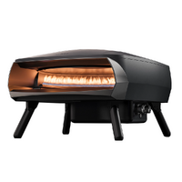 Witt Etna Rotante Nero - Forno a gas per pizza