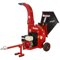 Ceccato Tritone Monster - Biotrituratore a scoppio trainabile - Motore Honda GX390