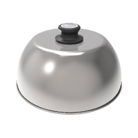 LotusGrill - Cappa inox e vetro per barbecue G28