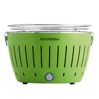 LotusGrill LG G34 U GR - Barbecue portatile per esterno - Scocca verde