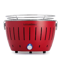 LotusGrill LG G28 U RD - Barbecue portatile per esterno Mini - Scocca rossa