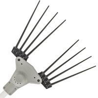 Volpi Super Bomber 195L - Abbacchiatore elettrico a batteria - Asta telescopica 210/300cm