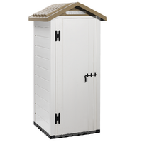 Garofalo Tuscany 80 - Casetta porta attrezzi - 82.5x82.5x203 cm