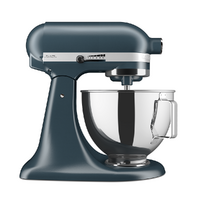 KitchenAid Classic 5KSM95PS Blu Acciaio - Planetaria con testa reclinabile