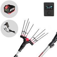 Castellari Vertigo L 18V - Abbacchiatore elettrico a batteria 240-330 cm - 18V/7.8ah