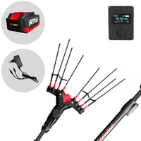 Castellari Vertigo C 18V - Abbacchiatore elettrico a batteria 190-240 cm - 18V/5.2ah