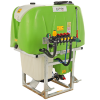 Seven Italy 600L - Gruppo botte per diserbo a trattore - Pompa Comet BP 75