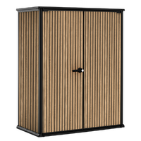 Keter Signature Venetian - Armadio porta attrezzi da giardino - 140x73x170 cm