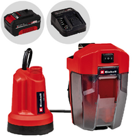 Einhell GE-SP 18 LL Li - Pompa a immersione acque chiare - 18V 4Ah e caricabatteria
