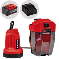 Einhell GE-SP 18 LL Li - Pompa a immersione acque chiare - 18V 5.2Ah e caricabatteria