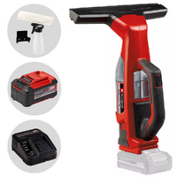 Einhell BRILLIANTO - Lavavetri a batteria - aspiragocce portatile - 18V/5.2Ah