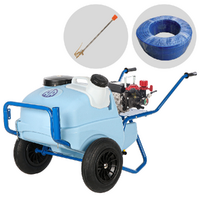 Annovi Reverberi CAR 130/H + AR AR 252 EM - Carrello con cisterna con elettropompa per irrorazione