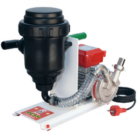 Rover MESH 5000 Novax - Pompa elettrica da travaso per acque sporche con filtro a rete - 1.0 HP