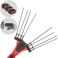 Aima Giulia Cordless - Abbacchiatore elettrico a batteria - Asta telescopica in carbonio - 195-300cm - 3 x 21V 5.2Ah