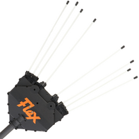 Oliviero Flex-PPF12 Premium - Abbacchiatore elettrico a batteria - Asta in carbonio fissa 250 cm