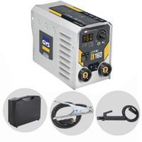 Gys Gysmi E160 - Saldatrice Inverter (MMA) - Kit con valigetta - Corrente continua (DC)
