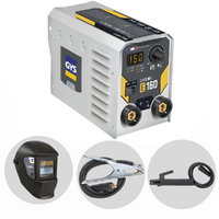 Gys Gysmi E160 - Saldatrice Inverter (MMA) - Kit con maschera - Corrente continua (DC)