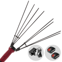 Archman AB01 - Abbacchiatore a batteria con asta telescopica - 220-315 cm - 2x 21V 4Ah