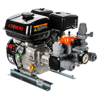 Comet MTP BPX25 PP - Motopompa per irrorazione - motore Loncin G200F - versione per acidi e prodotti chimici