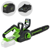 Greenworks GD24CS30 - Elettrosega a batteria 24V 8Ah - Lama da 30cm