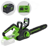 Greenworks GD24CS30 - Elettrosega a batteria 24V 10Ah - Lama da 30cm