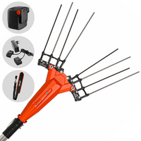 Stocker E-51 21V - Abbacchiatore a batteria con asta telescopica - 235-315 cm - 4Ah 21V