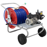 Kit motopompa elettrica da irrorazione con carrello - COMET APS 41
