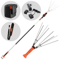 Stocker Magma E-35 21 V - Abbacchiatore manuale a batteria + asta di prolunga 205-325 cm - 21V 4Ah