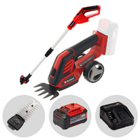 Einhell GE-CG 18/100 Li T - Forbice tagliaerba a batteria con asta - 18V 5.2Ah