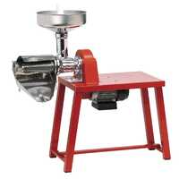 OUTLET - UTILIZZATO PER PROVA - Palumbo Pavi LC INOX - Passapomodoro elettrico a motore elettrico su banco - 600W